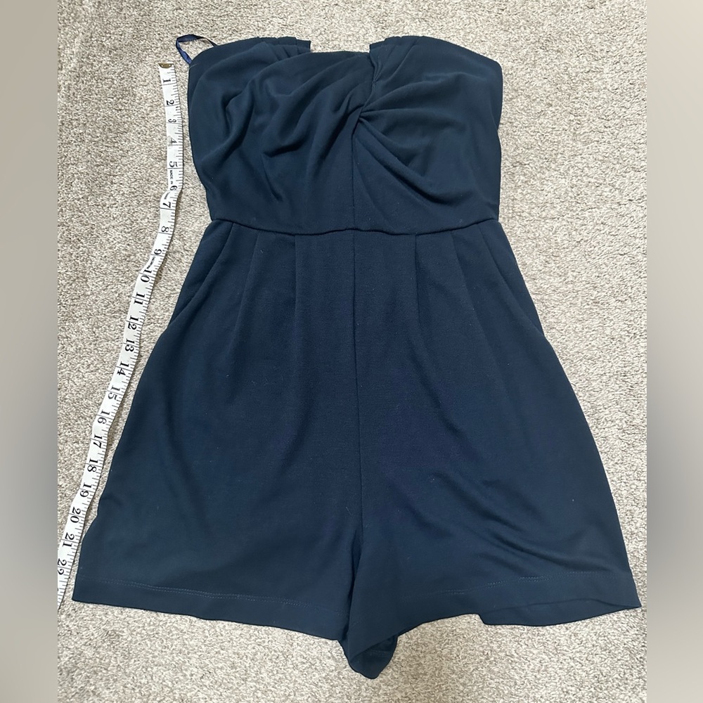 Silence + noise corset sweetheart romper